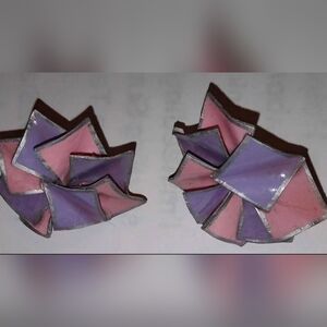 Handmade unique and adorable origami stud earrings